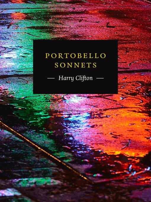 Title details for Portobello Sonnets by Harry Clifton - Available